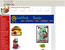 Tablet Screenshot of ladybugbook.tripod.com