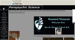 Desktop Screenshot of paranormalphotos.tripod.com