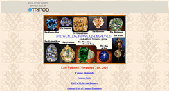 Desktop Screenshot of famousdiamonds.tripod.com