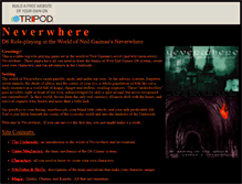 Tablet Screenshot of neverwhered6.tripod.com