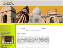 Tablet Screenshot of indianmonuments.tripod.com