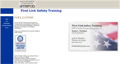 Desktop Screenshot of firstlinksafety.tripod.com