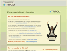 Tablet Screenshot of cihanstml.tripod.com