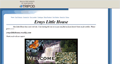 Desktop Screenshot of ernyslittlehouse.tripod.com
