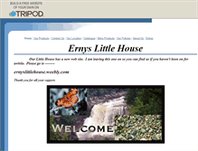 Tablet Screenshot of ernyslittlehouse.tripod.com