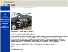 Tablet Screenshot of diesel4x4enmexico.tripod.com