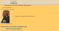Desktop Screenshot of donshirley.tripod.com