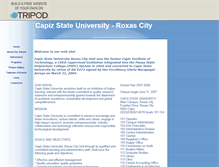 Tablet Screenshot of capizstateuniversity.tripod.com