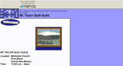 Desktop Screenshot of mttaylorquiltguild.tripod.com