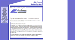 Desktop Screenshot of aircontrolbalancing.tripod.com