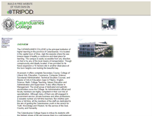 Tablet Screenshot of catanduanescollege.tripod.com