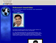 Tablet Screenshot of mohammedahmedkhan.tripod.com