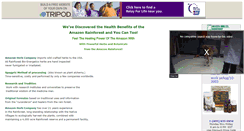 Desktop Screenshot of amazonherbcompany.tripod.com