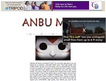 Tablet Screenshot of anbumasks.tripod.com