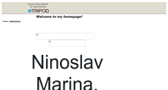 Desktop Screenshot of ninoslav3.tripod.com