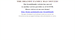 Desktop Screenshot of brandtfamily.tripod.com