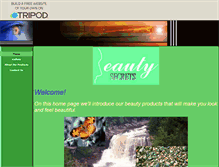 Tablet Screenshot of beautysecrets05.tripod.com