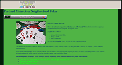 Desktop Screenshot of pdx-poker.tripod.com