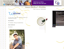 Tablet Screenshot of amanpreetdhillon.tripod.com