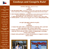 Tablet Screenshot of cowboysandcowgirlsrule.tripod.com
