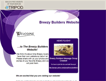 Tablet Screenshot of breezybuilders.tripod.com