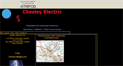 Desktop Screenshot of chesleyelectric.tripod.com