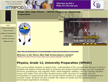 Tablet Screenshot of anderson-physics12.tripod.com