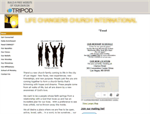 Tablet Screenshot of lifechangerschurchlasvegas.tripod.com