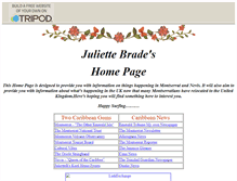 Tablet Screenshot of julietteb.tripod.com