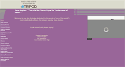 Desktop Screenshot of lizziebennet.tripod.com