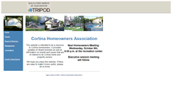 Desktop Screenshot of cortinahoa.tripod.com