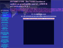 Tablet Screenshot of ovni007.tripod.com