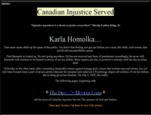 Tablet Screenshot of canadianinjustice.tripod.com