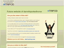 Tablet Screenshot of darrellspottedhorse.tripod.com