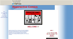 Desktop Screenshot of hyperactivecomics.tripod.com