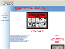 Tablet Screenshot of hyperactivecomics.tripod.com
