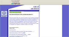 Desktop Screenshot of great-archite.tripod.com