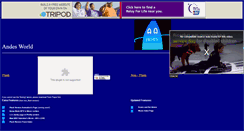 Desktop Screenshot of andesworld.tripod.com