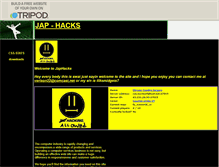 Tablet Screenshot of japhacks.tripod.com
