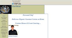 Desktop Screenshot of chefbrian310.tripod.com
