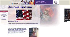 Desktop Screenshot of americanhandyman.tripod.com