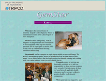 Tablet Screenshot of gemstar9.tripod.com