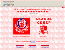 Tablet Screenshot of crvenazvezda.tripod.com