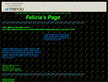 Tablet Screenshot of feliciarae.tripod.com