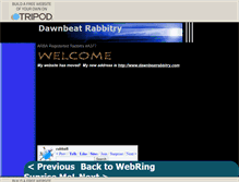 Tablet Screenshot of dawnbeat.tripod.com