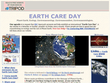 Tablet Screenshot of earth-care-day.tripod.com