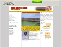 Tablet Screenshot of kktmgovtcollege.tripod.com