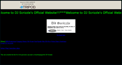 Desktop Screenshot of djscrizzle.tripod.com
