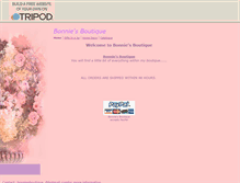 Tablet Screenshot of bonnies-boutique.tripod.com