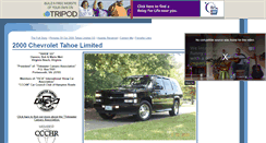 Desktop Screenshot of 2000tahoelimited.tripod.com